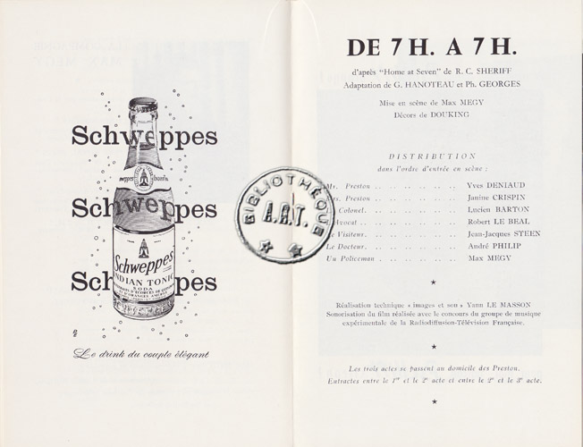 Les programmes de Théatre de l\